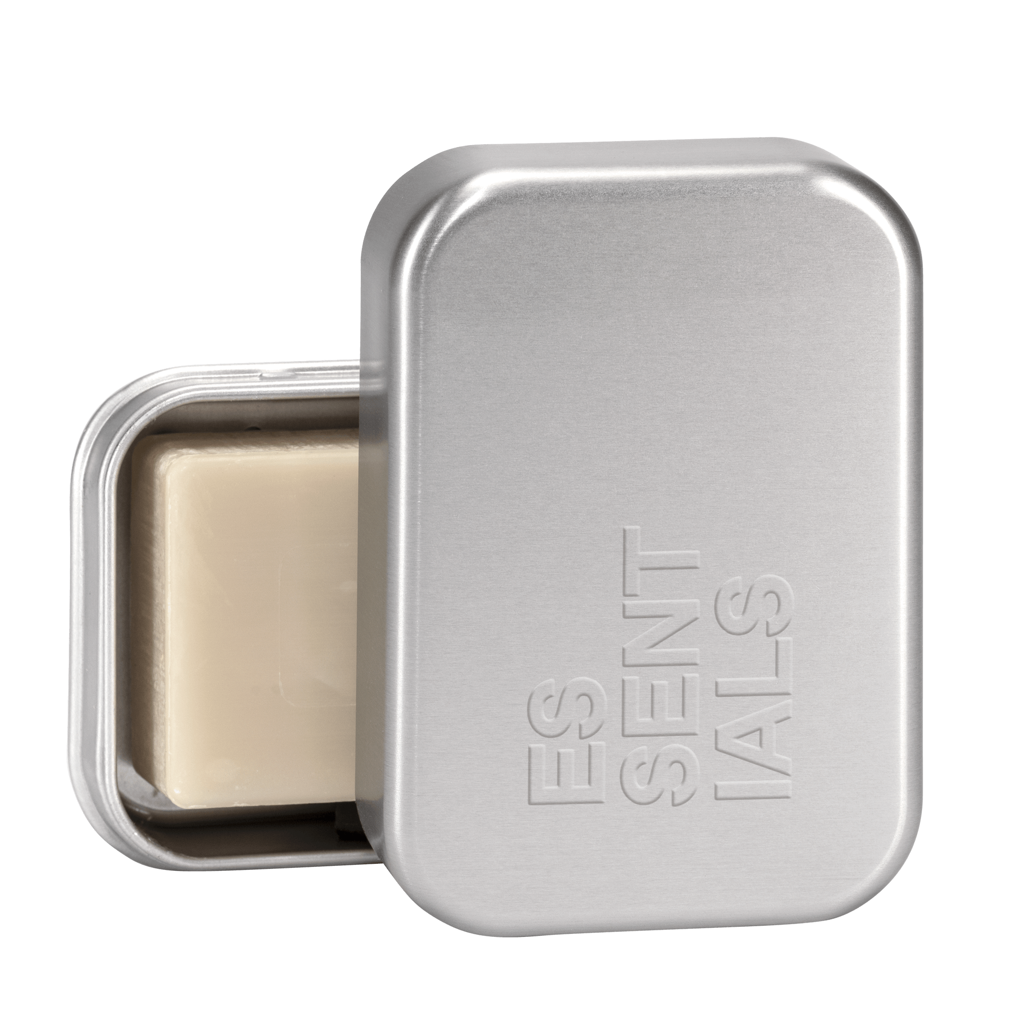 Aluminium container for Mühle ESSENTIALS 100gr Soap Bar