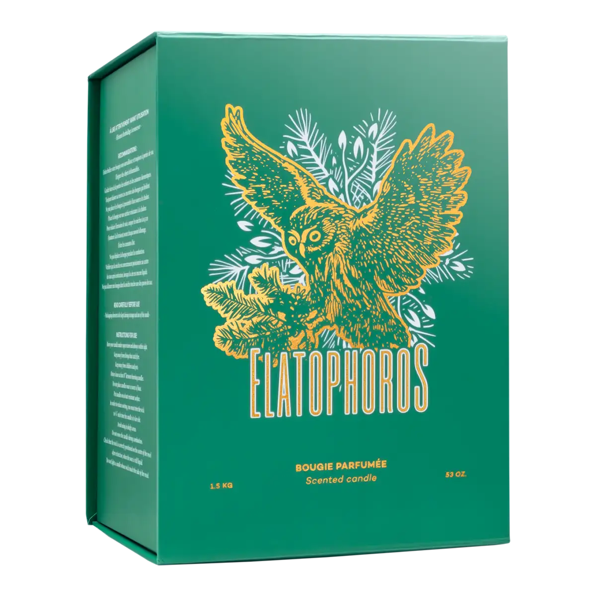 ELATOPHOROS Scented Candle 1,5kg (2023 Edition) - Available from 10th of December