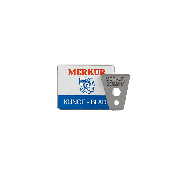 MERKUR 908 Double Edge Razor Blades for Moustache Razor 907 10 blades