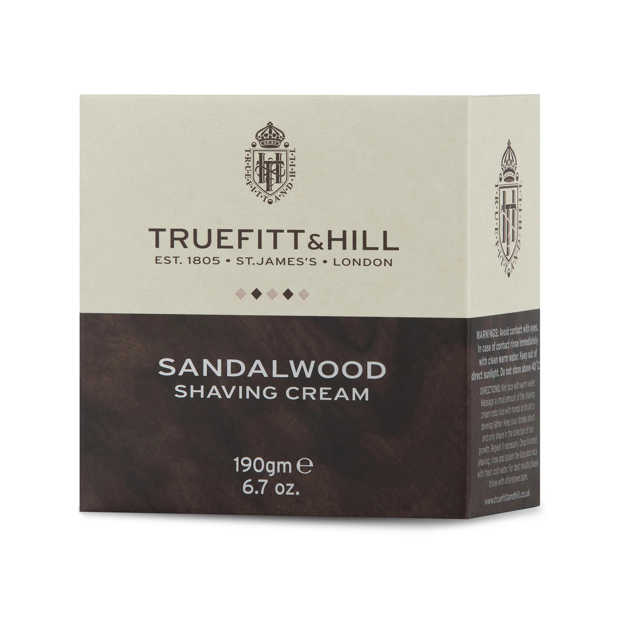Skūšanās krēms Bowl Sandalwood 190gr
