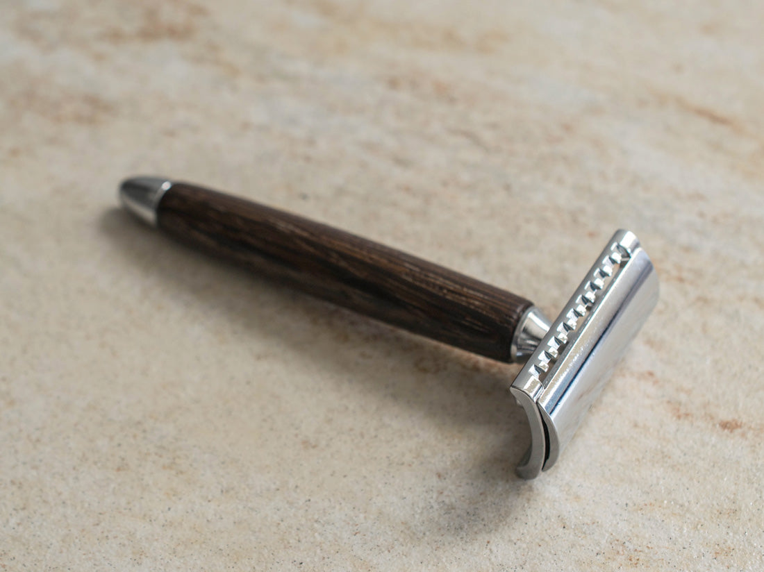 Safety Razor Wenghé Wood Gentle