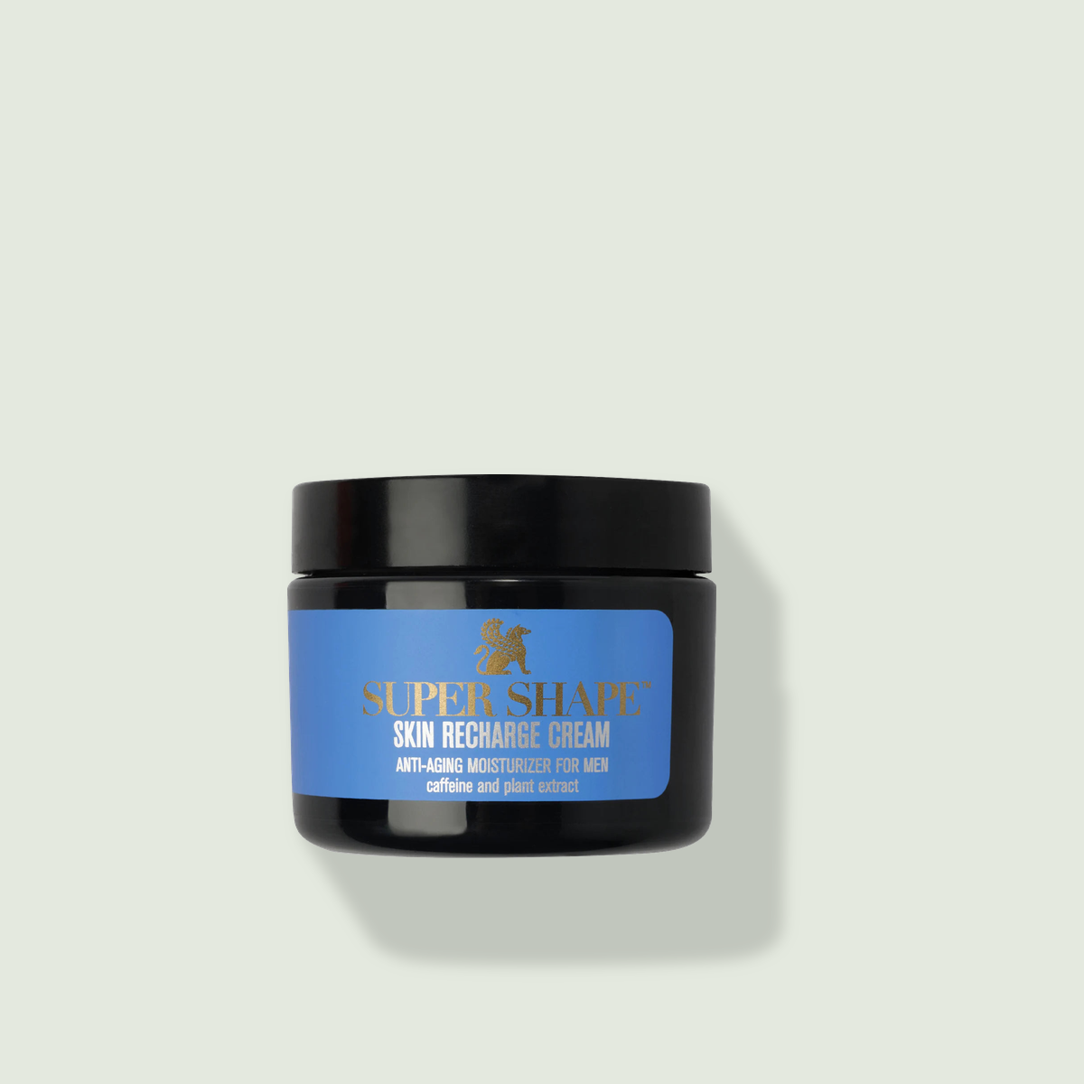 Baxter of California Super Shape Skin Recharge Cream uz salvijas krāsas fona