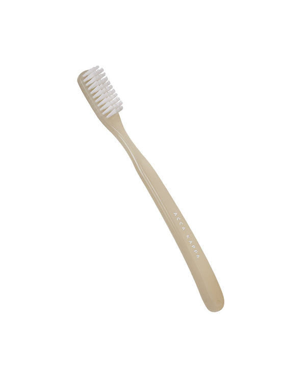Castor Oil Bristles Medium Toothbrush Eye Beige