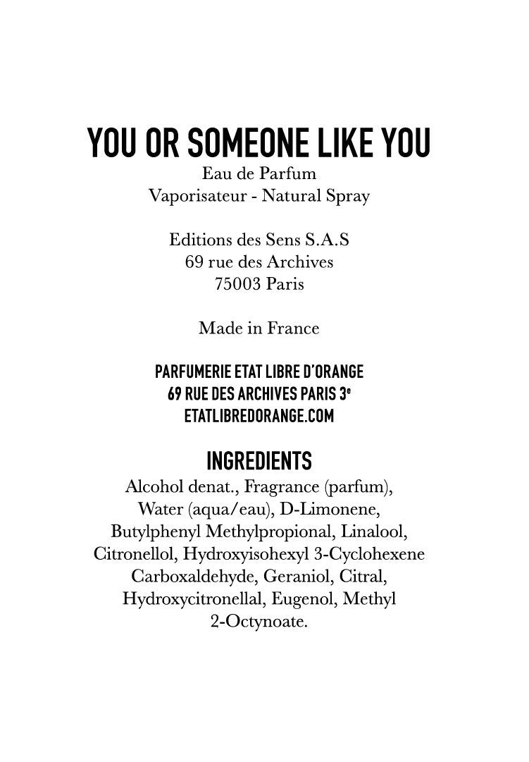 YOU OR SOMEONE LIKE YOU Eau de Parfum 50ml