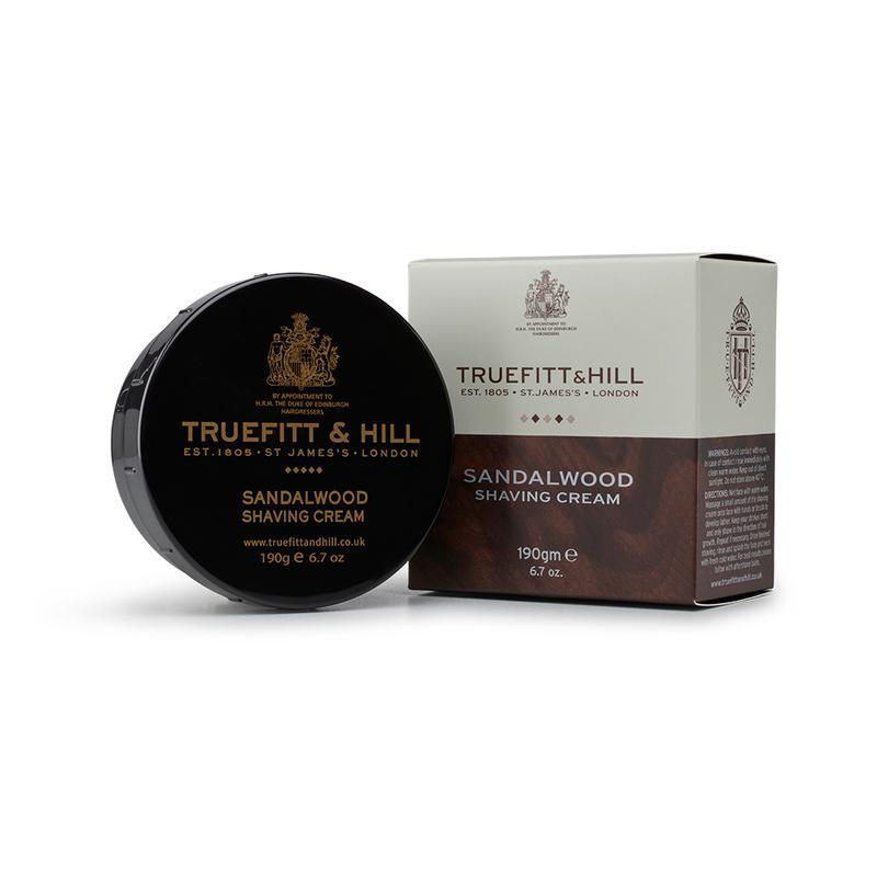 Shaving Cream in Bowl Sandalwood 190gr