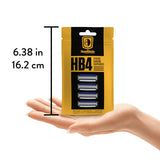 Blade Cartridge Refills HB4 4 cartridges (new package design)