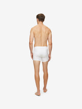 Men's Trunks Jack Pima Cotton Stretch White XXL