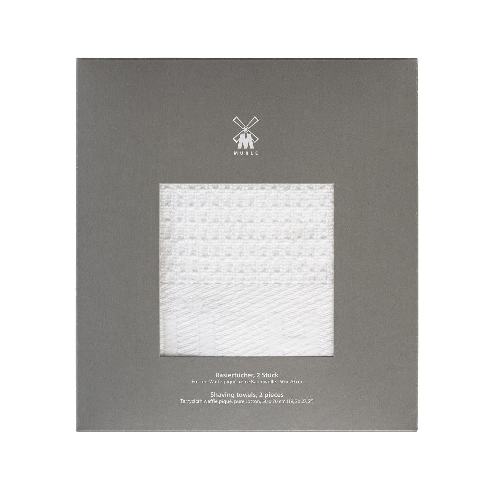 Two Shaving Towels Pure Cotton T 1