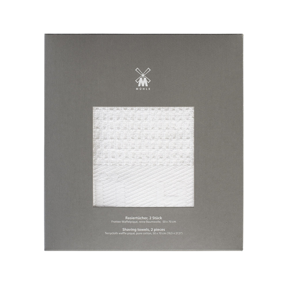 Two Shaving Towels Pure Cotton T 1